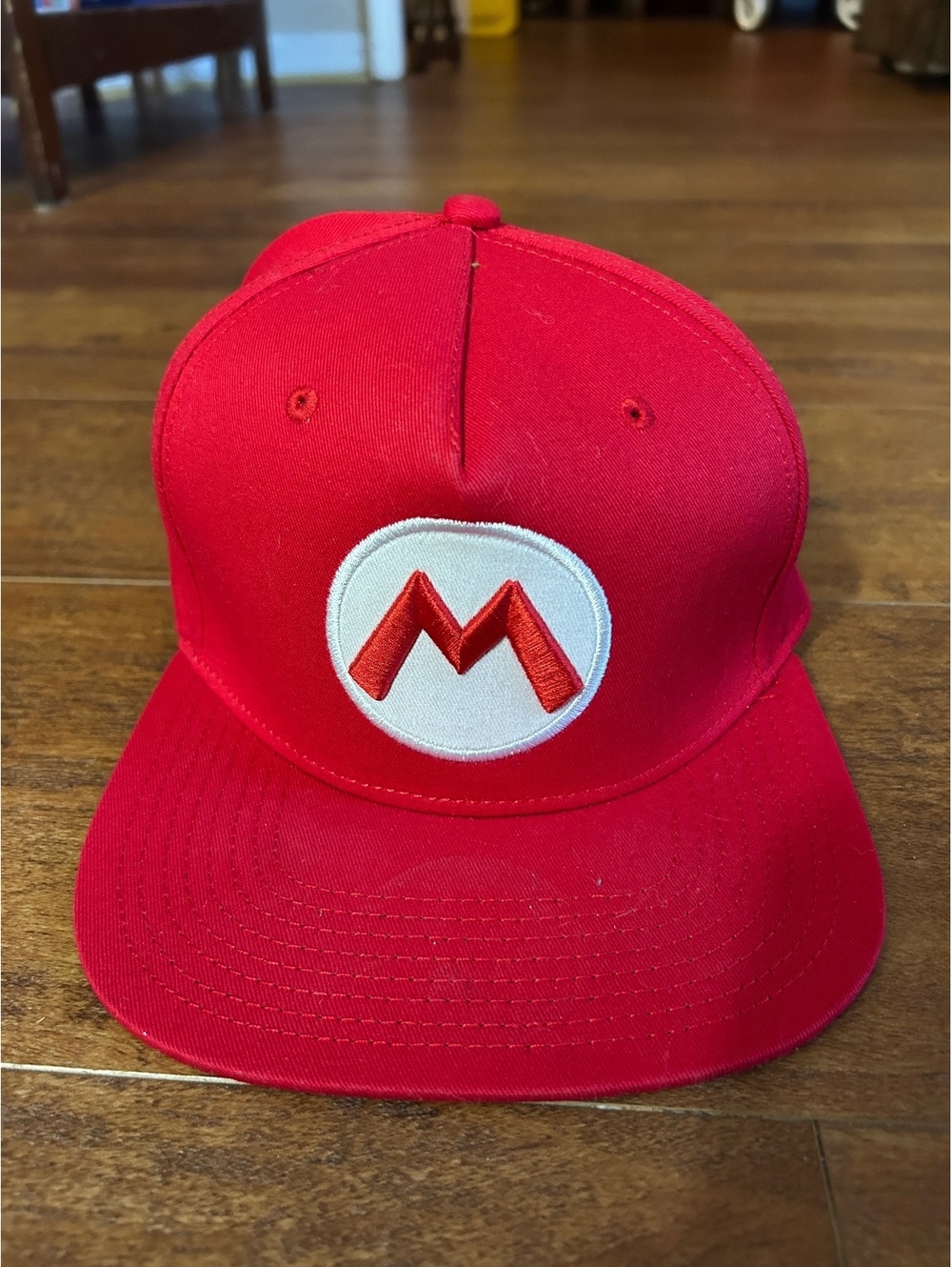 Nintendo Super Mario Red Snapback Hat